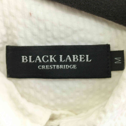 ブラックレーベルクレストブリッジ BLACK LABEL CRESTBRIDGE S/S BD シアサッカー チェックシャツ メンズ JPN:M