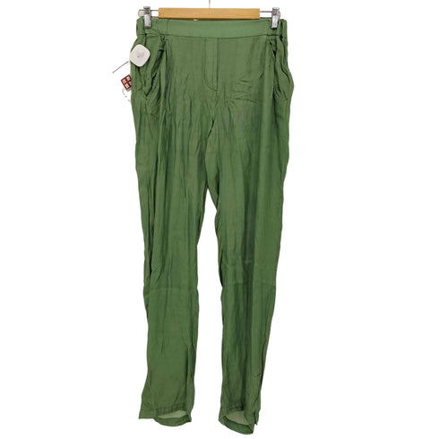 エムエムシックスメゾンマルジェラ MM6 Maison Margiela 15SS 裾スリット イージー サテンパンツ レディース 42