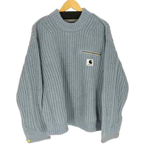 サカイ Sacai 23AW × Carhartt WIP Knit Pullover メンズ JPN:M