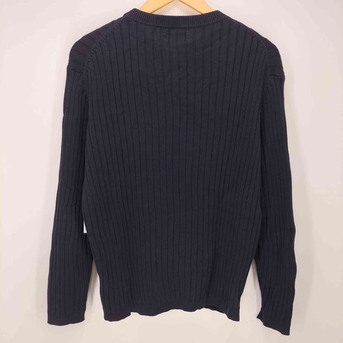 シーケーカルバンクライン ck Calvin Klein Vネック コットン リブ ニット メンズ import:L
