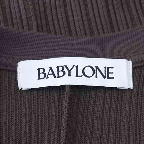 バビロン BABYLONE 22AW Uネックフレアカットワンピース レディース FREE
