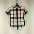 ブラックレーベルクレストブリッジ BLACK LABEL CRESTBRIDGE S/S BD シアサッカー チェックシャツ メンズ JPN:M