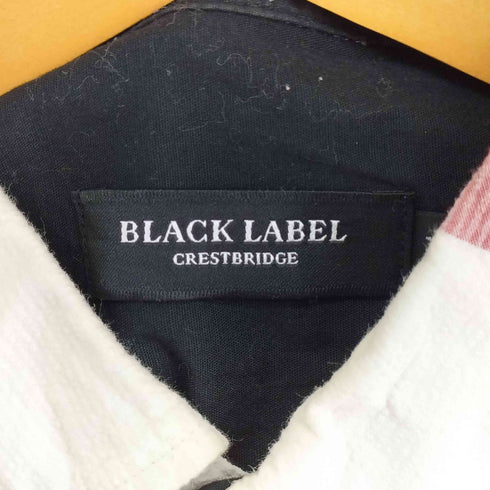 ブラックレーベルクレストブリッジ BLACK LABEL CRESTBRIDGE S/S BD シアサッカー チェックシャツ メンズ JPN:M