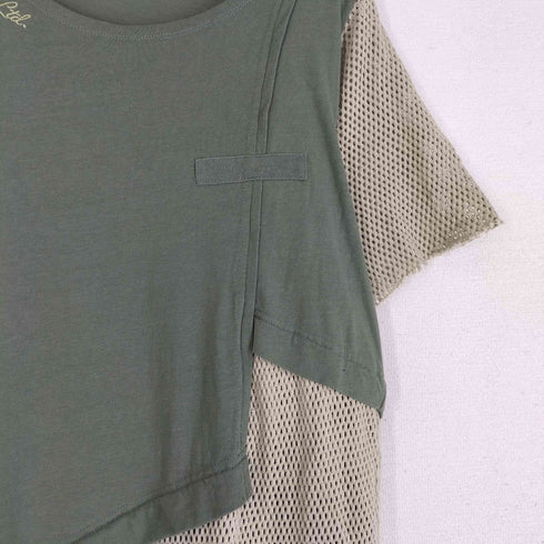 アヴィレックス AVIREX 23SS CUT×MESH ONEPIECE レディース JPN:S