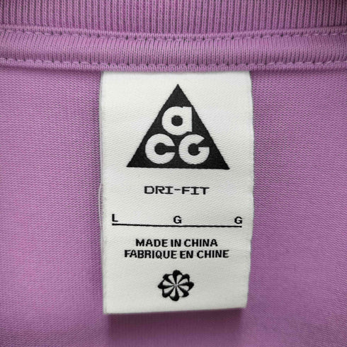 ナイキエーシージー NIKE ACG NRG ACG SS LBR TEE ロゴ 刺繍 クルーネック Tシャツ メンズ import:L