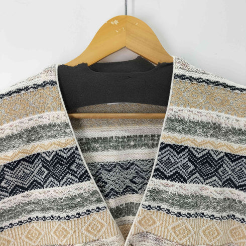 BEL BELLO FARSI MADE IN ITALY 3Dニットベスト メンズ import:L