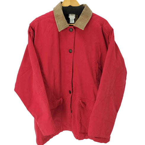BOUNDARY WATERS 襟切替 裏地チェック デニムカバーオール メンズ import:XL