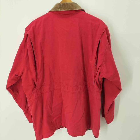 BOUNDARY WATERS 襟切替 裏地チェック デニムカバーオール メンズ import:XL