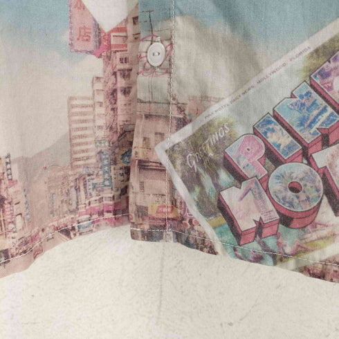 アールエヌエー RNA PINK MOTEL 総柄ダブルポケットシャツ レディース JPN:M