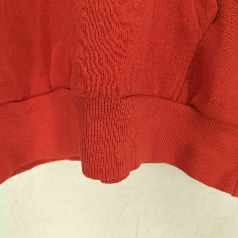 PRINCETON SPORTSWEAR 90s~ MADE IN USA フロッキープリントプルーオーバーパーカー レディース JPN:S