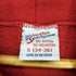 PRINCETON SPORTSWEAR 90s~ MADE IN USA フロッキープリントプルーオーバーパーカー レディース JPN:S