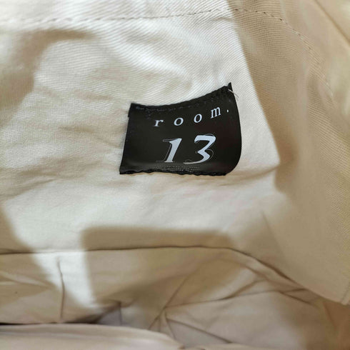 ルームサーティーン ROOM.13 クラフトビニール トートバッグ メンズ