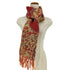 PASHMINA100 ラメ 総柄ストール レディース