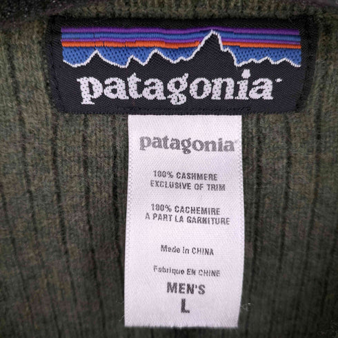 パタゴニア patagonia Vネック カシミヤ ニット セーター メンズ import:L