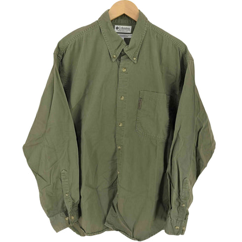 コロンビア Columbia 00S ボタンダウン ロングスリーブシャツ メンズ L