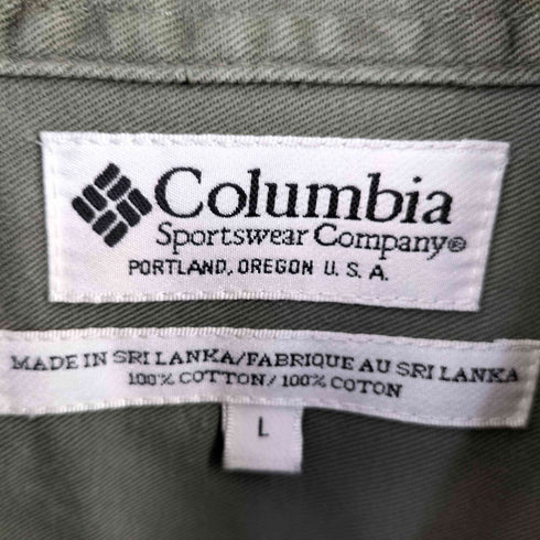 コロンビア Columbia 00S ボタンダウン ロングスリーブシャツ メンズ L