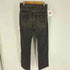 ラングラー Wrangler AUTHENTIC WESTERN JEANS ロゴ 型押し パッチ 5ポケット ブラック デニム パンツ メンズ 28