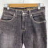 ラングラー Wrangler AUTHENTIC WESTERN JEANS ロゴ 型押し パッチ 5ポケット ブラック デニム パンツ メンズ 28