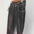 ラングラー Wrangler AUTHENTIC WESTERN JEANS ロゴ 型押し パッチ 5ポケット ブラック デニム パンツ メンズ 28