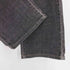 ラングラー Wrangler AUTHENTIC WESTERN JEANS ロゴ 型押し パッチ 5ポケット ブラック デニム パンツ メンズ 28