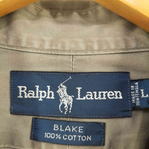 ラルフローレン RALPH LAUREN BLAKE ポニー刺繍 L/S ボタンダウン シャツ メンズ import:L