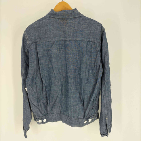 リーバイス Levis ORIGINAL 2nd 型 シャンブレー トラッカー シャツ ジャケット 2009年製 メンズ import:L