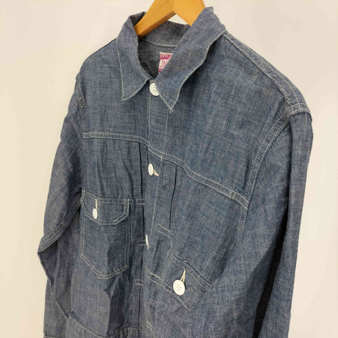 リーバイス Levis ORIGINAL 2nd 型 シャンブレー トラッカー シャツ ジャケット 2009年製 メンズ import:L