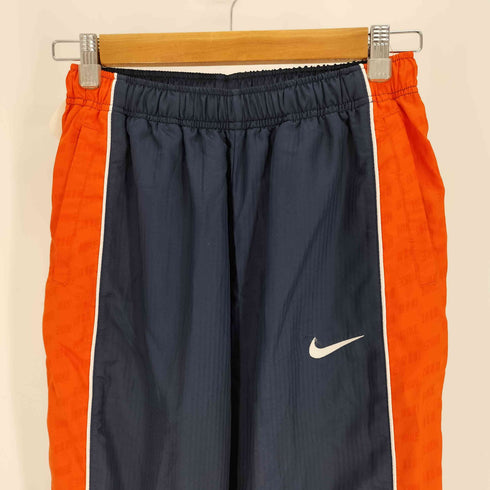 ナイキ NIKE スウッシュ ロゴ 刺繍 サイド ライン ポリ パンツ メンズ M