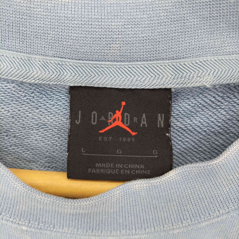 ジョーダンブランド JORDAN BRAND ウォッシュ加工 クルーネック スウェットシャツ レディース JPN:L