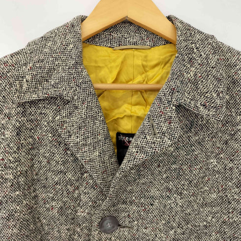 STYLE MART CLOTHING ツィードハーフコート メンズ