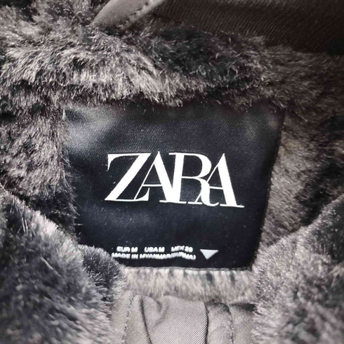 ザラ ZARA WATER AND WIND PROTECTION PARKA ウォーター アンド ワイルド プロテクション パーカー モッズ コート レディース import:M