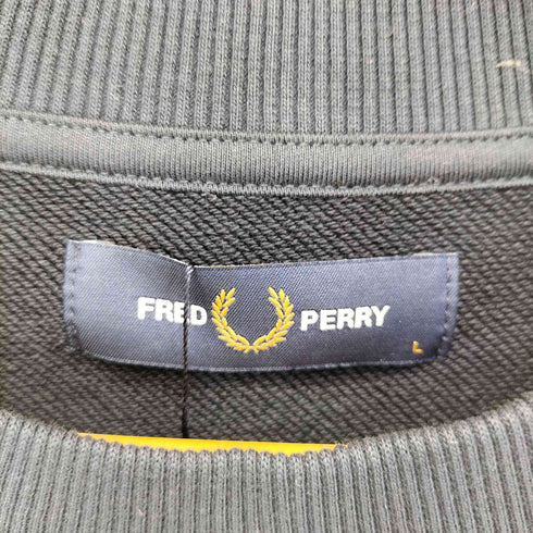 フレッドペリー FRED PERRY Crew Neck Sweatshirt メンズ JPN:L