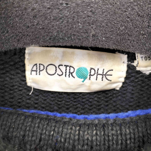 APOSTROPHE アクリルハイネックニット メンズ import:S