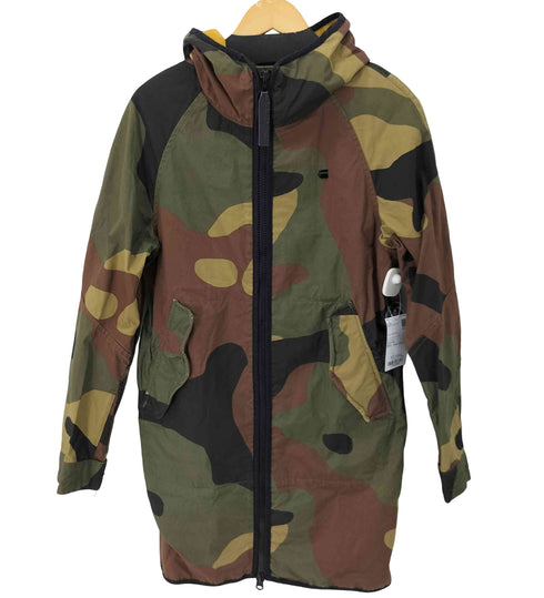 ジースターロー G-STAR RAW Strett Hooded Parka メンズ import:S