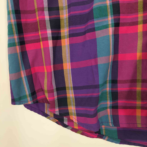 コロンビア Columbia ナイロンチェックシャツ メンズ import:L