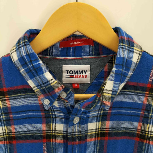 トミージーンズ tommy jeans リラックストミーチェックシャツ メンズ import:M