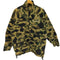 アベイシングエイプ BAPE by A BATHING APE 90S 1st カモ ロゴプリント アーム デタッチャブル スタンドネック ナイロン ジャケット レイン ジャケット メンズ JPN:M