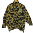 アベイシングエイプ BAPE by A BATHING APE 90S 1st カモ ロゴプリント アーム デタッチャブル スタンドネック ナイロン ジャケット レイン ジャケット メンズ JPN:M