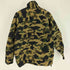 アベイシングエイプ BAPE by A BATHING APE 90S 1st カモ ロゴプリント アーム デタッチャブル スタンドネック ナイロン ジャケット レイン ジャケット メンズ JPN:M