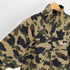 アベイシングエイプ BAPE by A BATHING APE 90S 1st カモ ロゴプリント アーム デタッチャブル スタンドネック ナイロン ジャケット レイン ジャケット メンズ JPN:M