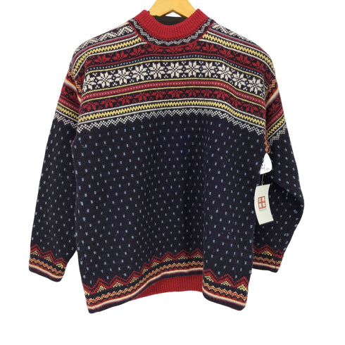 ランズエンド LANDS END ネイティブ柄 ニット レディース import:S