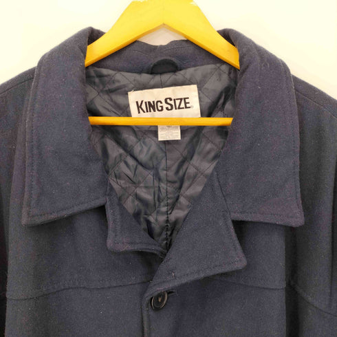 キングサイズ KINGSIZE ウールポリ オーバーサイズ チェスターコート メンズ 5XL