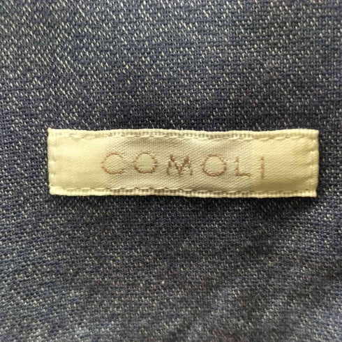 コモリ COMOLI ヨリ杢 ワークシャツ メンズ JPN:1
