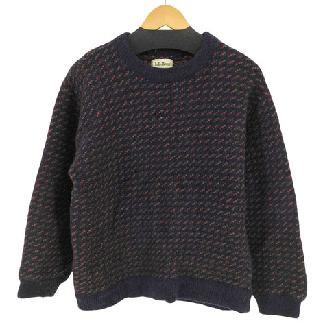 エルエルビーン L.L.Bean ノルウェー製 バーズアイニット メンズ import:M