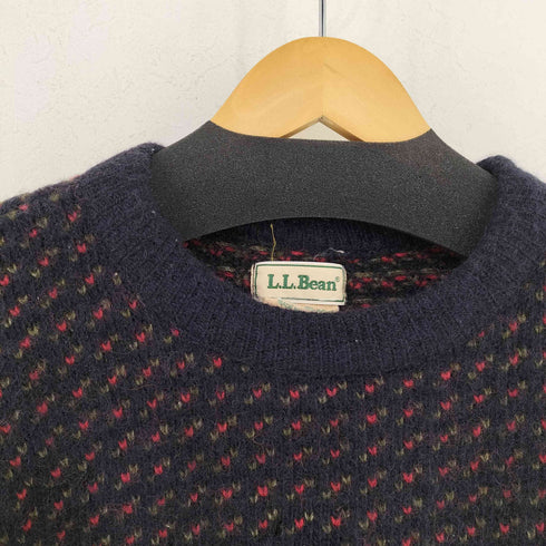 エルエルビーン L.L.Bean ノルウェー製 バーズアイニット メンズ import:M