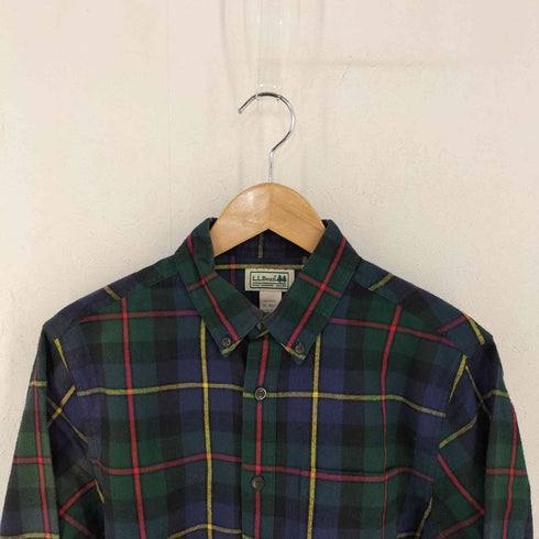 エルエルビーン L.L.Bean ボタンダウン ロングスリーブチェックシャツ メンズ M