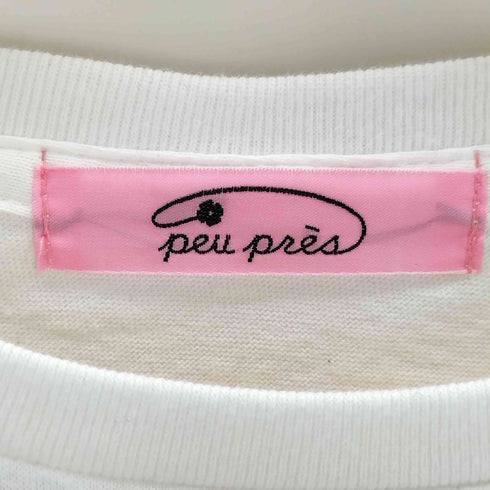 peu pres プリントTシャツ レディース FREE