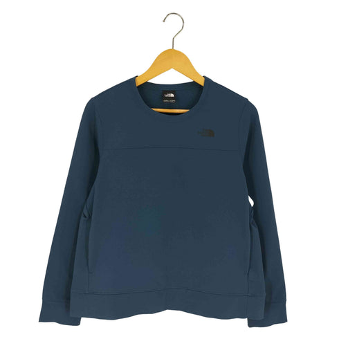 ザノースフェイス THE NORTH FACE Tekno Ridge Cre ロゴプリント ロングスリーブTシャツ レディース US:M / ASIA:L