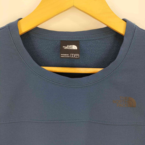 ザノースフェイス THE NORTH FACE Tekno Ridge Cre ロゴプリント ロングスリーブTシャツ レディース US:M / ASIA:L
