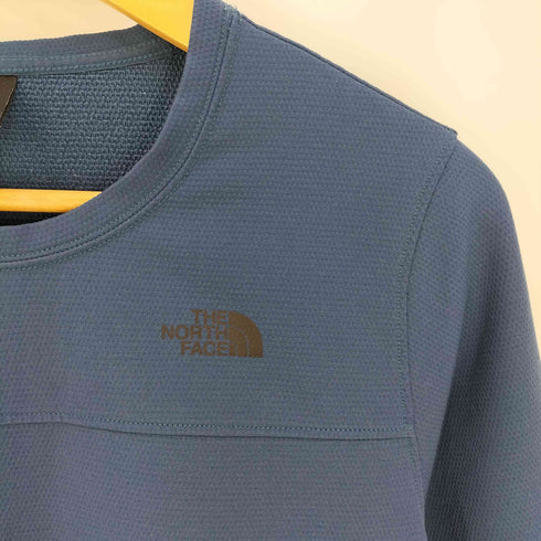ザノースフェイス THE NORTH FACE Tekno Ridge Cre ロゴプリント ロングスリーブTシャツ レディース US:M / ASIA:L